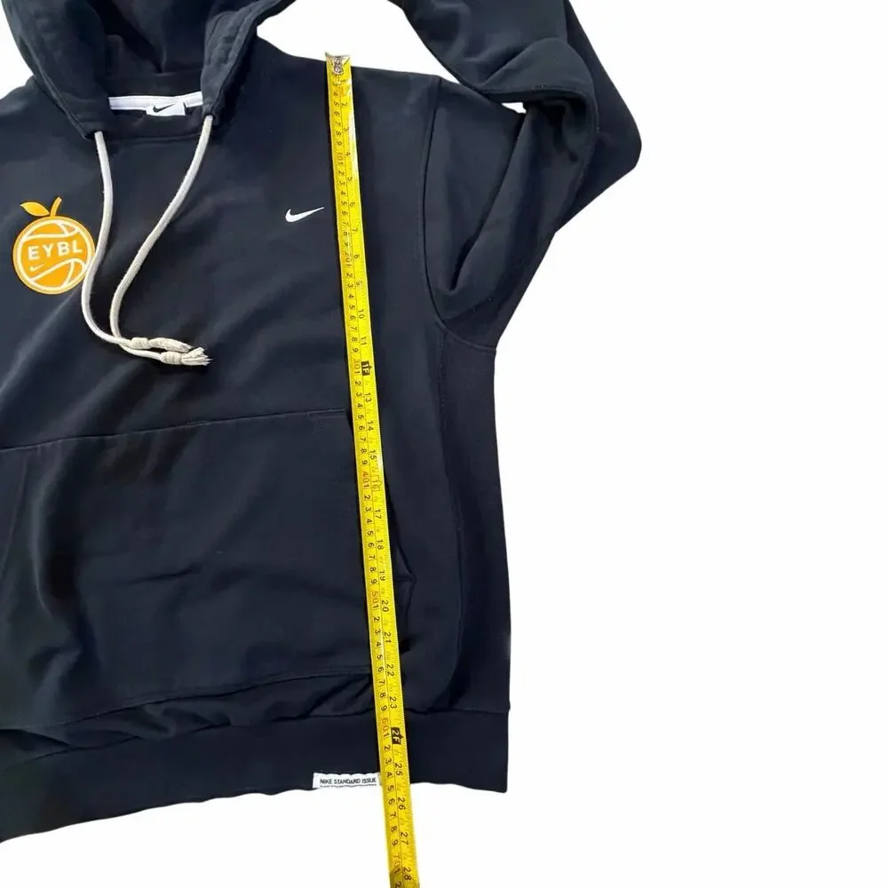 Nike EYBL Hoodie RARE Mens Medium Black Dri Fit Basketball Love Give Work EUC